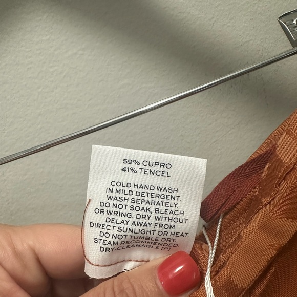 NWT! Revolve X Rumer the Label Animal Wrap Pant - Rust. Size Small. $270 - Picture 9 of 9